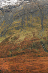 Autumn landscape in Highlands, Scotland, United Kingdom