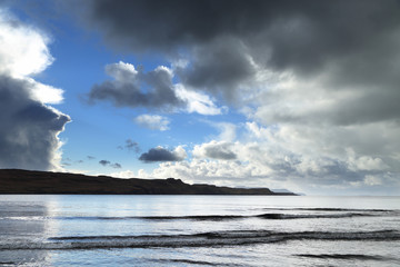 Autumn landscape in Highlands, Scotland, United Kingdom