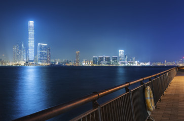 Victoria Harbor of Hong Kong