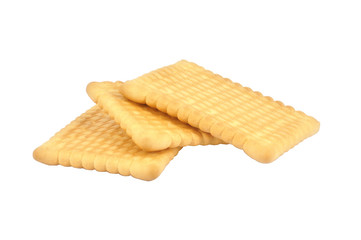 biscuit  isolated on white background