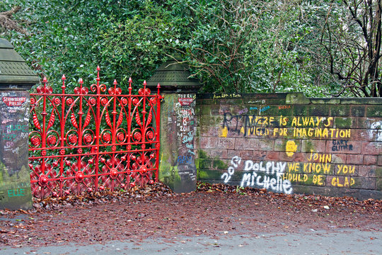 "The Beatles" heritage trail, Strawberry Field Gates