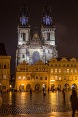 Fototapeta na wymiar Church Mother of the God at Old Town square of Prague