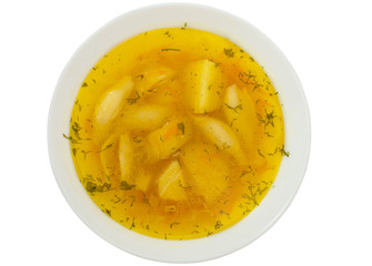 soup isolated