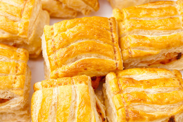 friand  feuilleté fourré à la viande