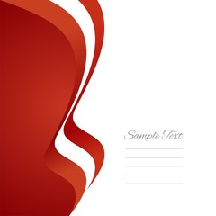 Austrian left flag ribbon vector