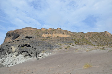 Plage, parc naturel de San José, Andalousie