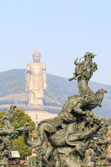 Fototapeta premium buddha statue