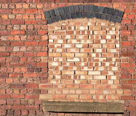 Bricked window