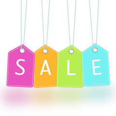 colourful sale banner