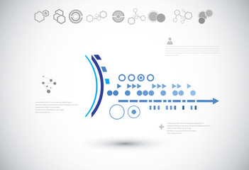 Abstract technology background