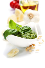 freshly made pesto