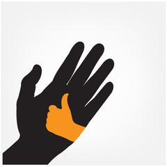 hand icon,hand symbol