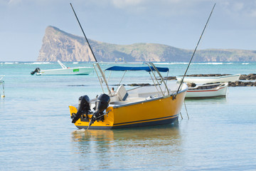 Obraz premium Coin de Mire, île Maurice