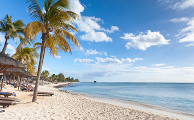 plage de l'île Maurice