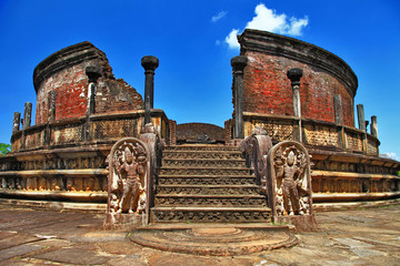 Polonnaruwa temple - ancient capital of Ceylon