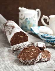 Chocolate salami