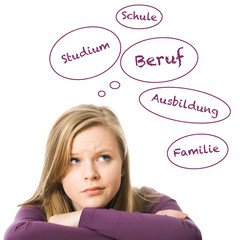 Teenager überlegt