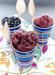 Bilberry Ice-cream