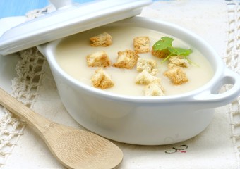 Crema de esparragos