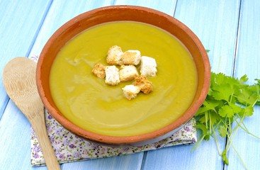 crema de verduras