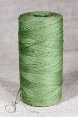 sturdy natural green thread