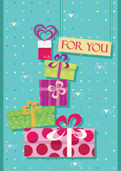 greetings card for shopping lovers