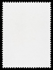Blank Postage Stamp
