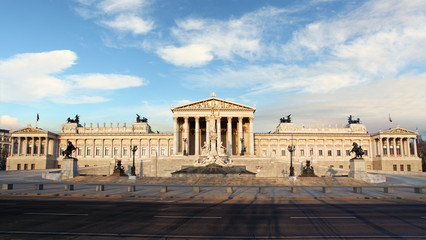 House of Parliment in Vienna, Austria