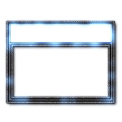 Illuminated frame.