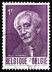 Postage stamp Belgium 1965 Paul Hymans, Politician
