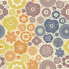 Seamless abstract colorful pattern