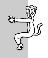 Funny monkey