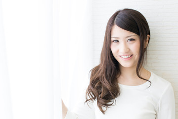 attractive asian woman lifestyle image