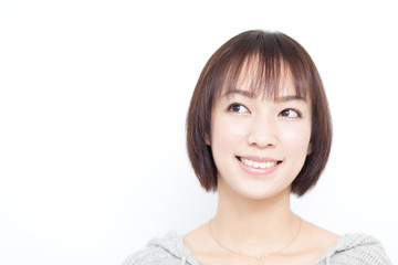 Fototapeta premium 考える女性
