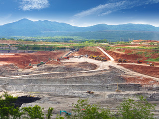 Open Pit  Lignite Mine