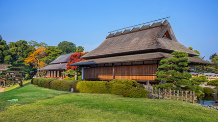 Enyo-tei House at Koraku-en garden in Okayama