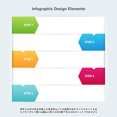 Arrow Infographic Elements