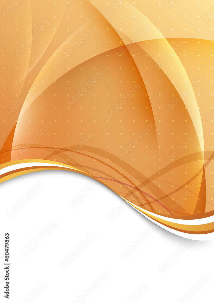 Canvas Prints bright folder template - abstract illustration