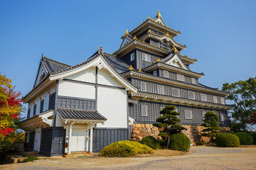 Obraz premium Okayama Castle in Japan