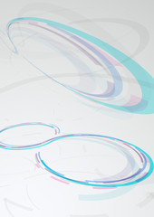 Web circular banner - transparent background