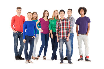Obraz premium Casual people.