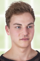 Fototapeta premium Portrait of a young man