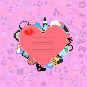 note on heart paper with applications graphical user interface f