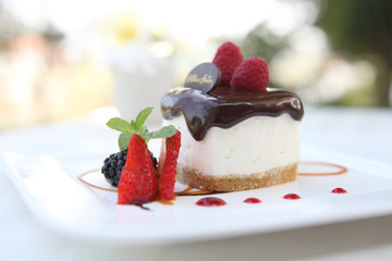 choco banana cake