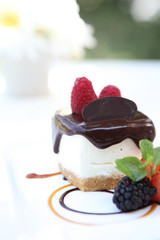 choco banana cake