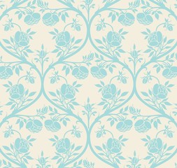 wedding card design, paisley floral pattern , India