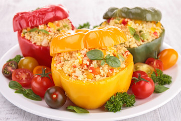 filled bell pepper