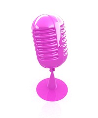 Glossy microphone