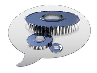 messenger window icon and Gears