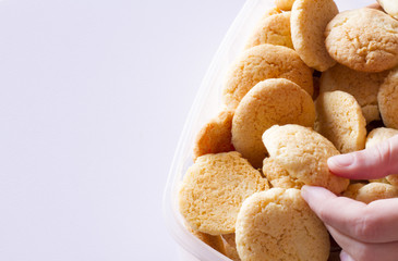 la presa del biscotto